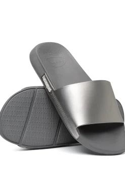 Havaianas Chanclas Hav. Slide Classic Metallic Gris Best