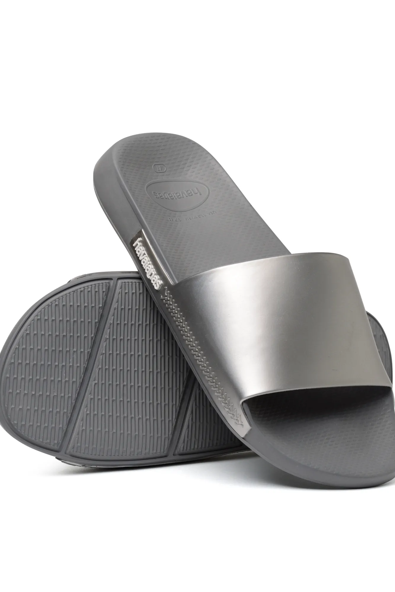 Havaianas Chanclas Hav. Slide Classic Metallic Gris Best