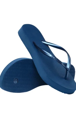 Havaianas Chanclas Hav. Slim Flatform Azul Hot