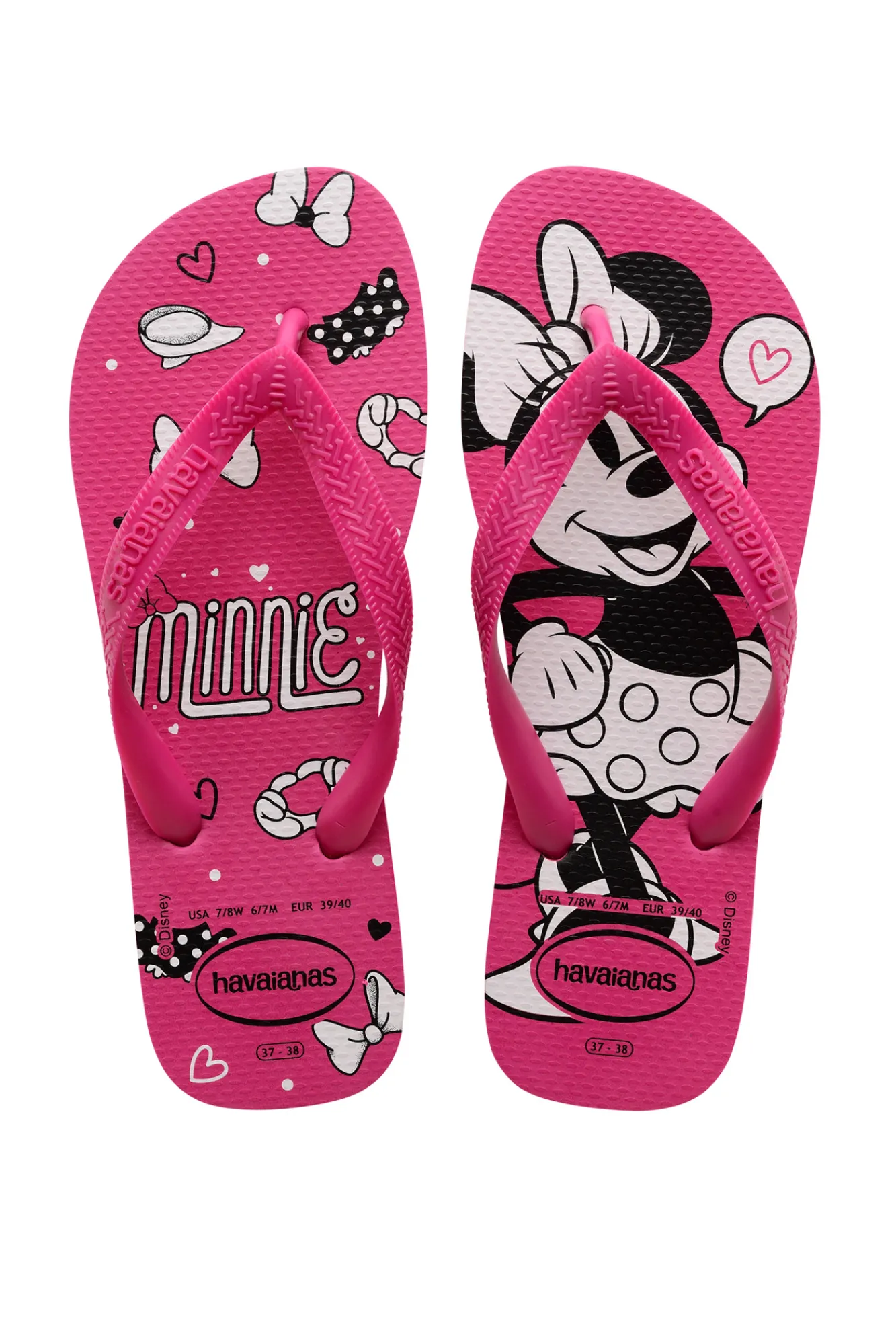 Havaianas Chanclas Hav. Top Disney Rosa Hot