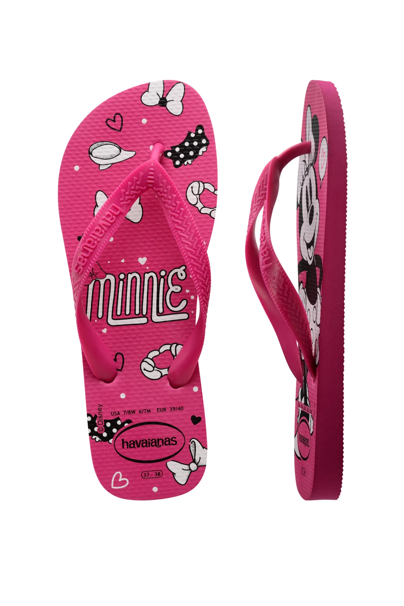 Havaianas Chanclas Hav. Top Disney Rosa Hot