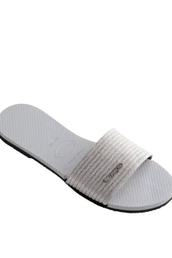 Havaianas Chanclas Hav. You Malta Metallic Gris Hot