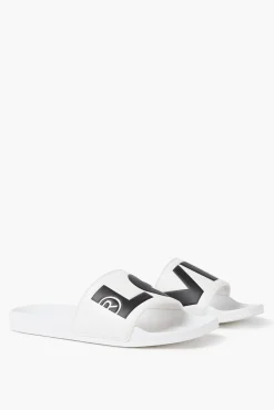 * Chanclas June L Blanco Outlet