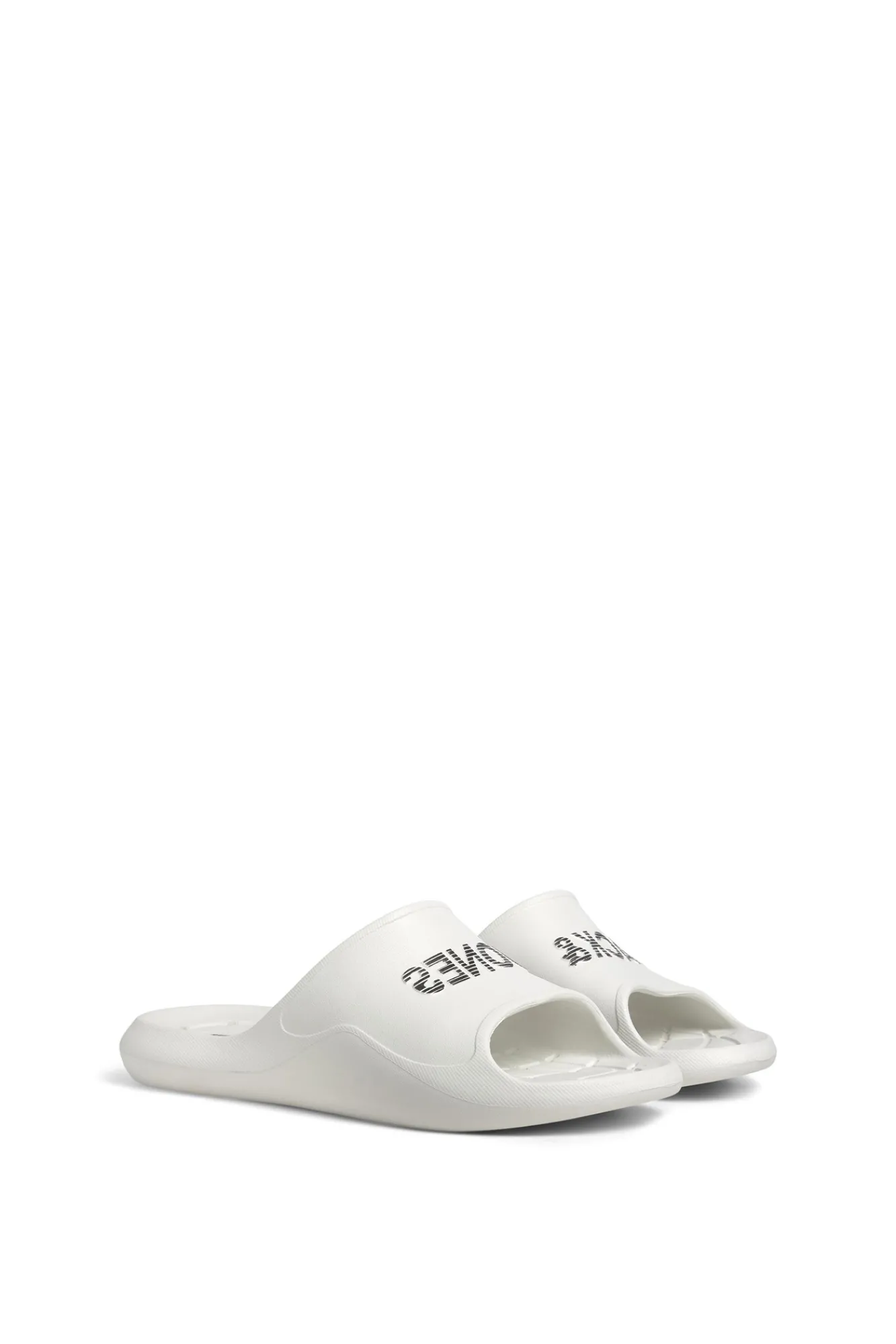Jack & Jones Chanclas Logo Blanco Sale