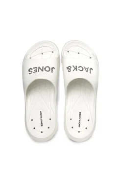 Jack & Jones Chanclas Logo Blanco Sale