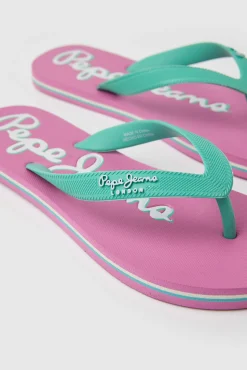 Pepe Jeans Chanclas Playa Bay Beach Turquesa Sale