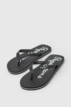 Pepe Jeans Chanclas Playa Bay Beach Basic Negro Best