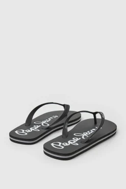 Pepe Jeans Chanclas Playa Bay Beach Basic Negro Best