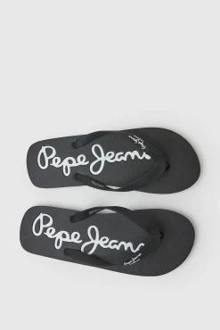 Pepe Jeans Chanclas Playa Bay Beach Basic Negro Best