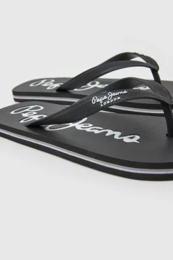 Pepe Jeans Chanclas Playa Bay Beach Basic Negro Best