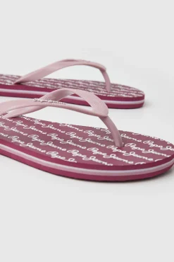 Pepe Jeans Chanclas Playa Rake Play Vino Outlet