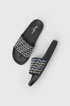 Pepe Jeans Chanclas Playa Slider Set Negro Sale