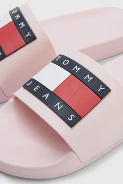 Tommy Jeans Chanclas Flag Rosa Sale