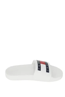 Tommy Jeans Chanclas Flag Blanco Outlet