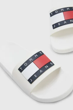 Tommy Jeans Chanclas Flag Blanco Outlet