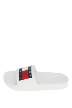 Tommy Jeans Chanclas Flag Blanco Outlet