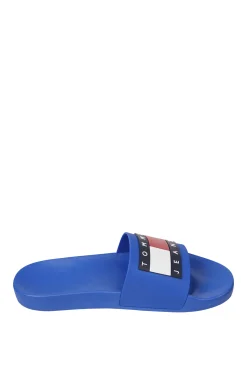 Tommy Jeans Chanclas Flag Azul Electrico Azul Medio New