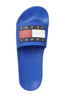 Tommy Jeans Chanclas Flag Azul Electrico Azul Medio New