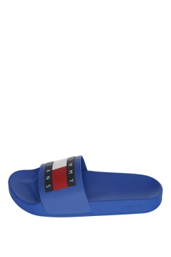 Tommy Jeans Chanclas Flag Azul Electrico Azul Medio New