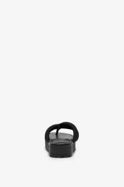 Only Chancletas De Plataforma Negro Outlet
