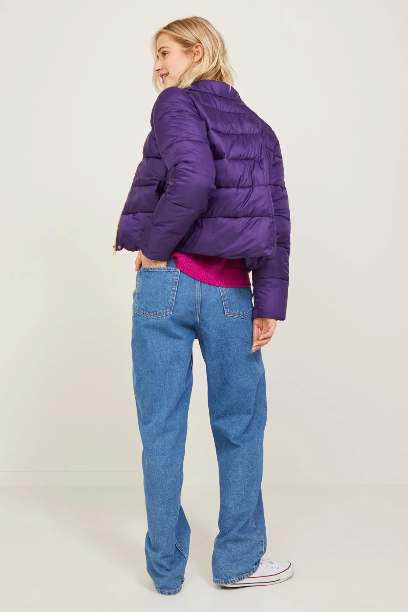 Jack & Jones Chaqueta Acolchada Morado Best