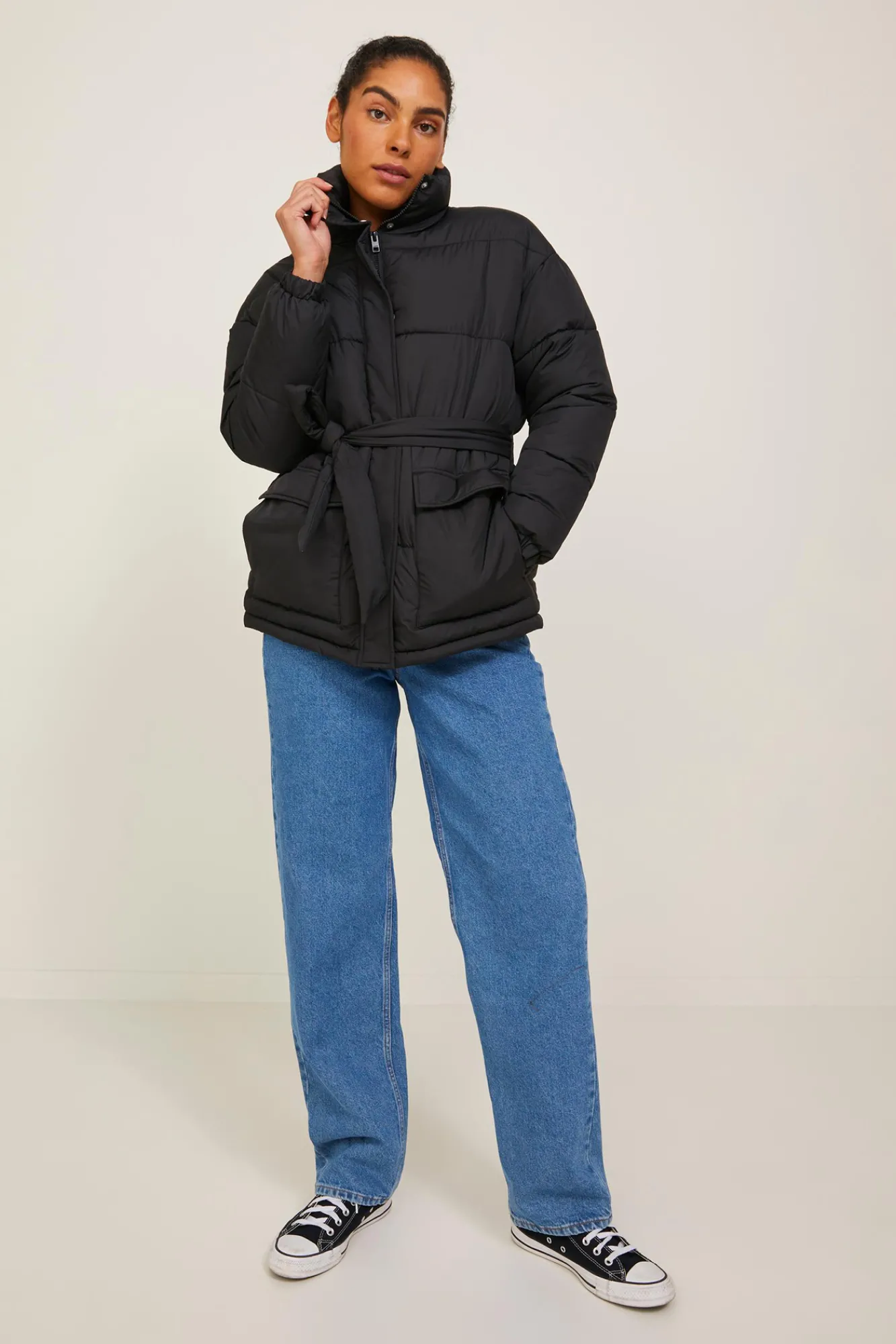 Jack & Jones Chaqueta Acolchada Negro