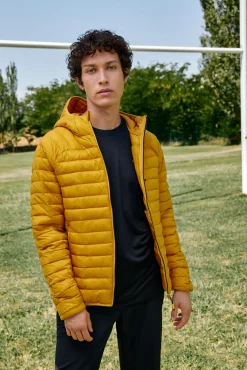 * Chaqueta Acolchada Termica Amarillo Best