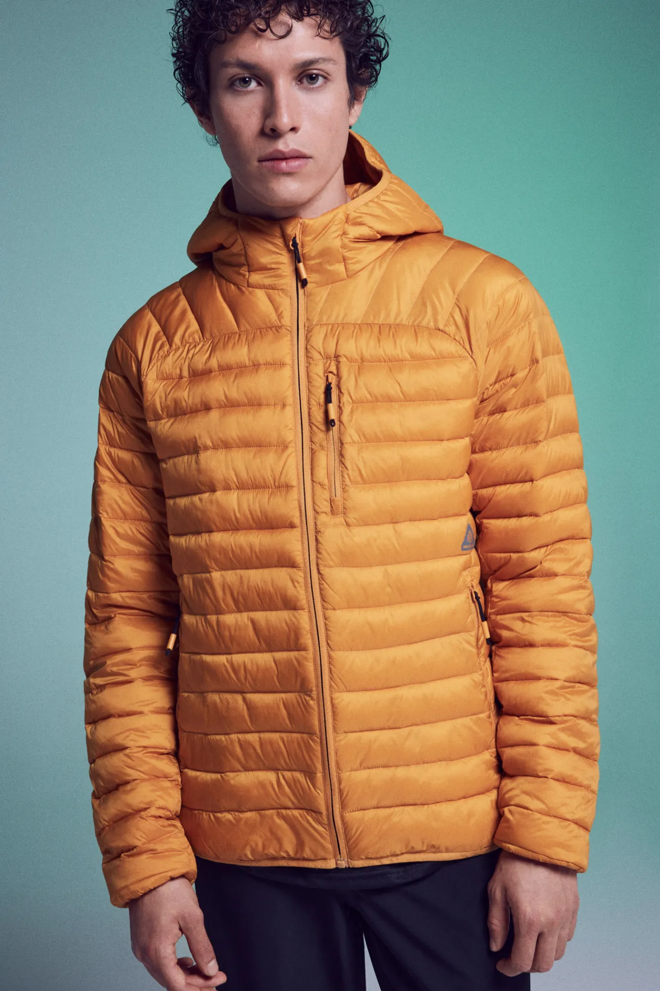 * Chaqueta Acolchada Termica Amarillo Best