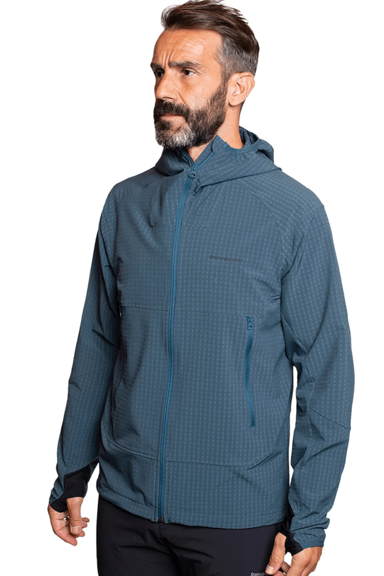 Trangoworld Chaqueta Chamar Turquesa Clearance