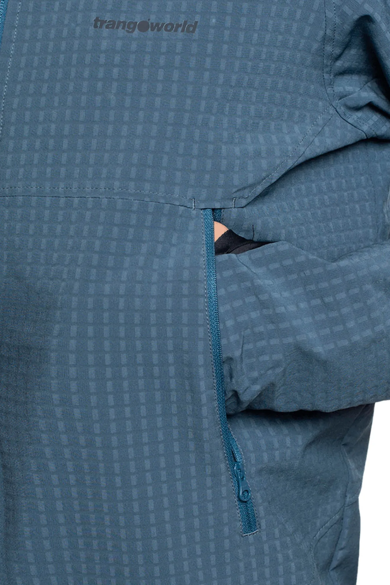 Trangoworld Chaqueta Chamar Turquesa Clearance