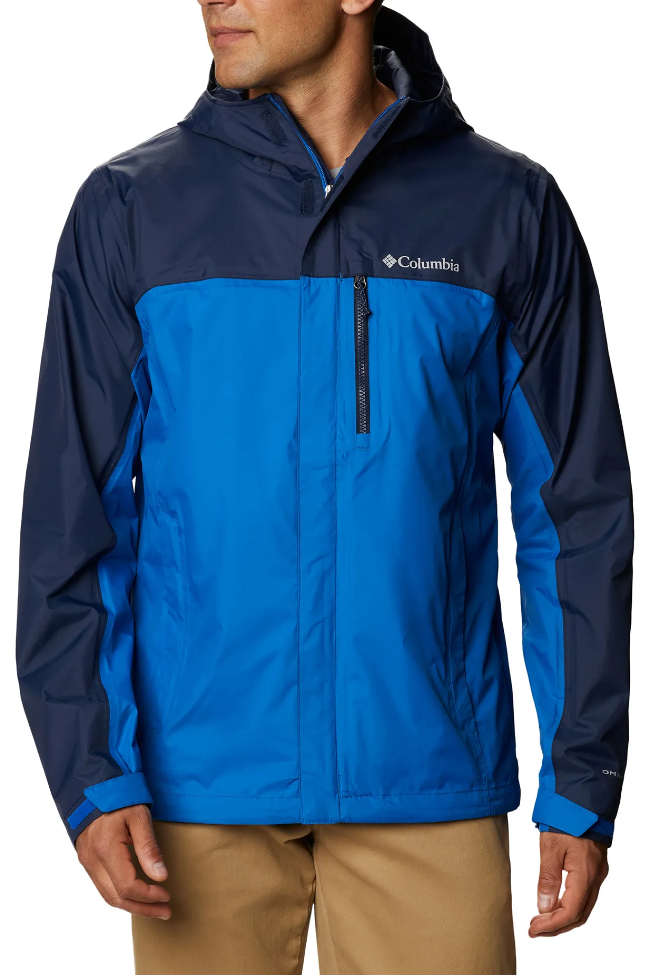 Columbia Chaqueta Hombre Pouring Adventure™ Azul Medio