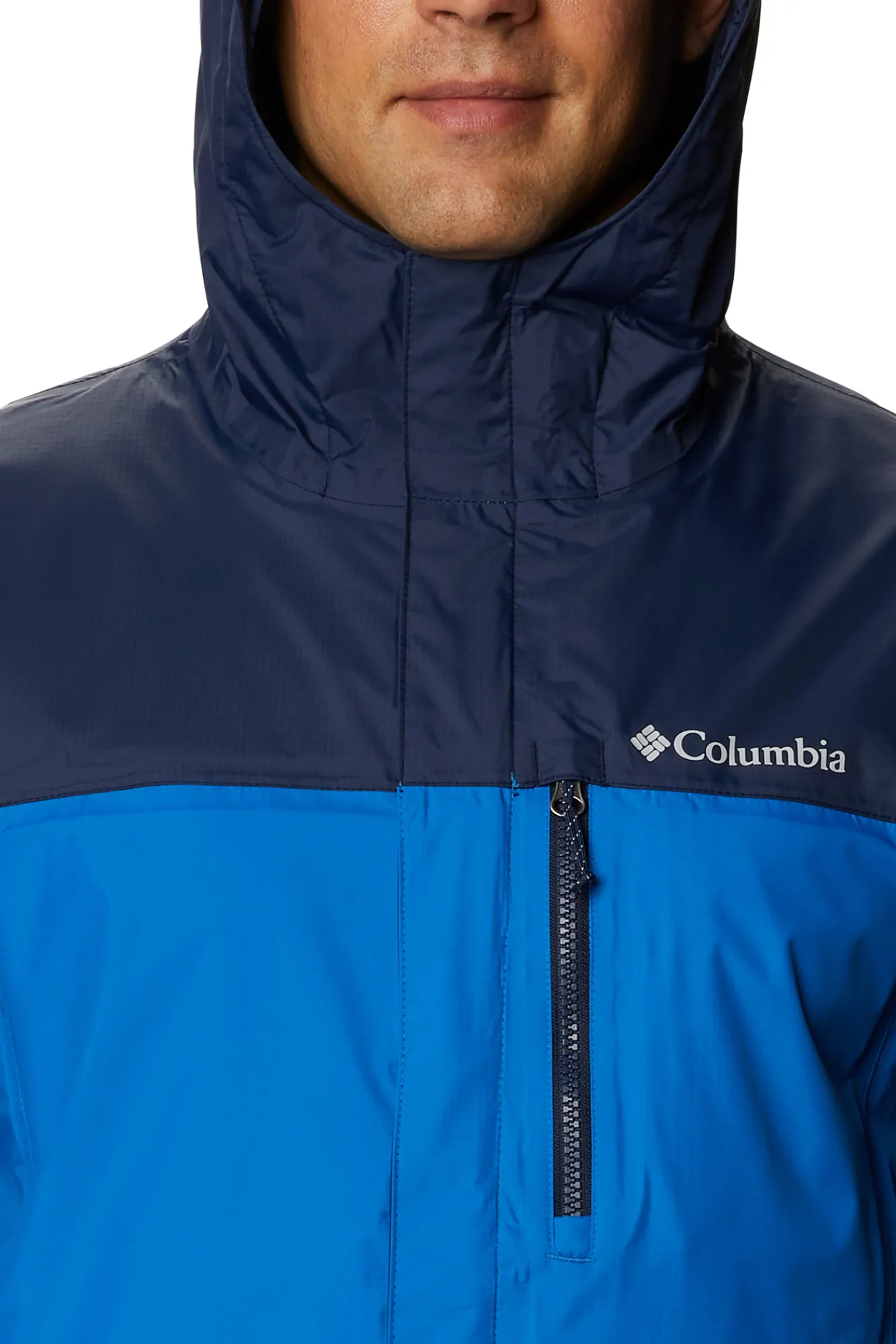 Columbia Chaqueta Hombre Pouring Adventure™ Azul Medio