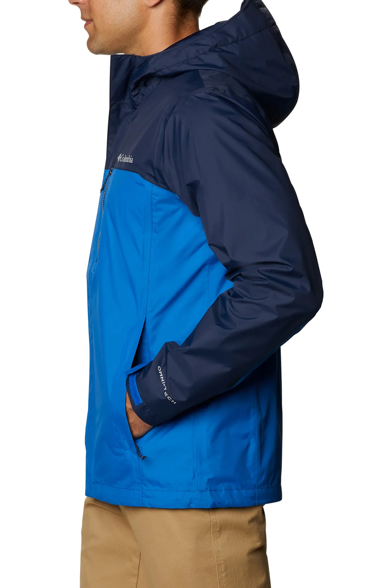 Columbia Chaqueta Hombre Pouring Adventure™ Azul Medio