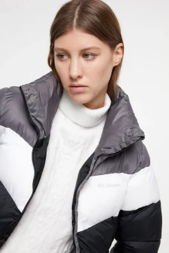 Columbia Chaqueta Con Bloques De Color Puffect™ Para Mujer Negro