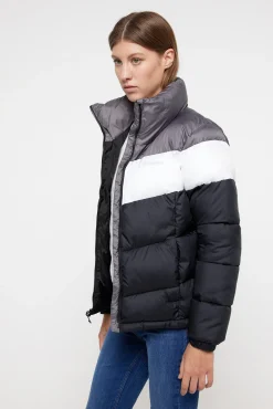 Columbia Chaqueta Con Bloques De Color Puffect™ Para Mujer Negro