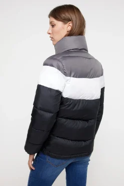 Columbia Chaqueta Con Bloques De Color Puffect™ Para Mujer Negro
