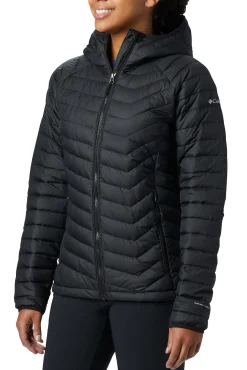 Columbia Chaqueta Con Capucha Para Mujer Powder Lite™ Negro Best
