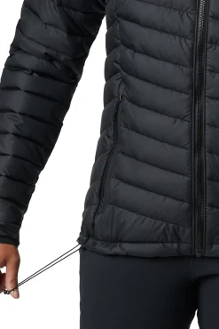 Columbia Chaqueta Con Capucha Para Mujer Powder Lite™ Negro Best