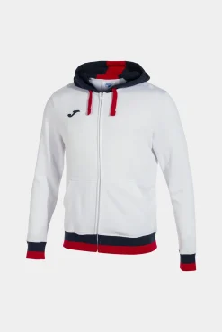 Joma Chaqueta Con Capucha Confort Marino Blanco Sale