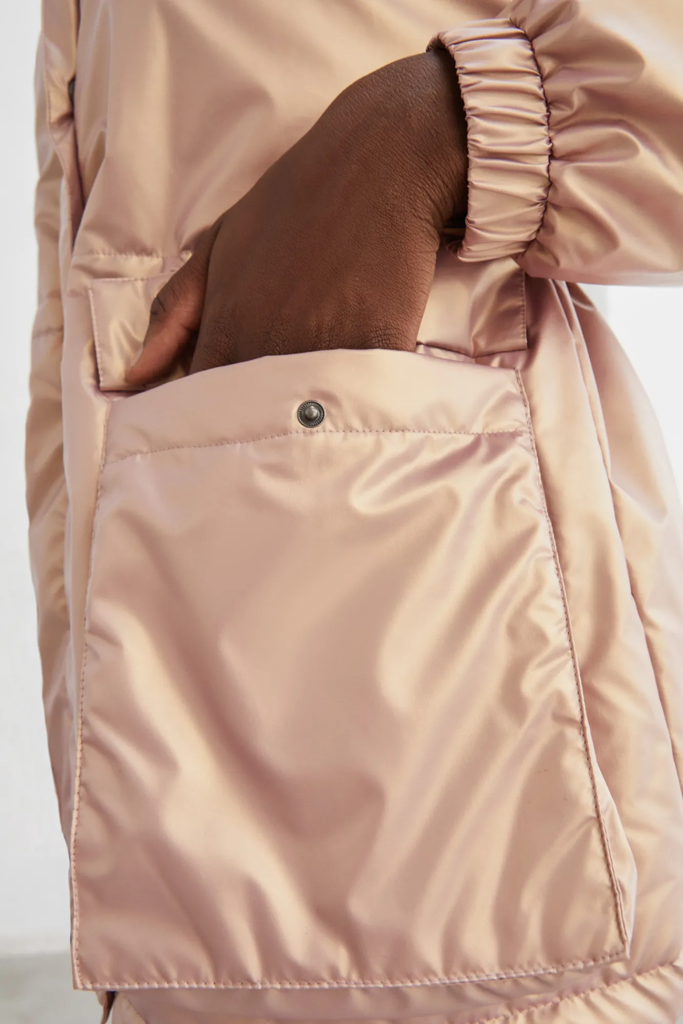 Dash and Stars Chaqueta Cortavientos Impermeable Rosa Discount