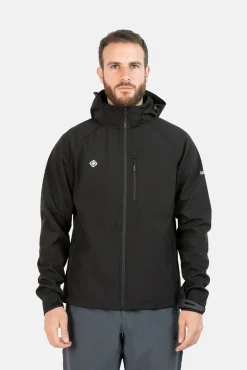 Izas Chaqueta Cortavientos Softshell Haiti Negro