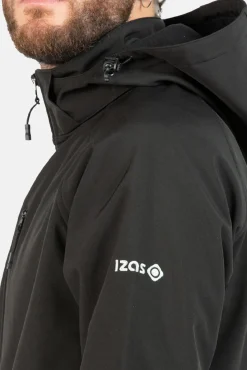 Izas Chaqueta Cortavientos Softshell Haiti Negro