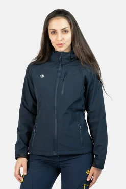 Izas Chaqueta Cortavientos Softshell Haiti Navy New