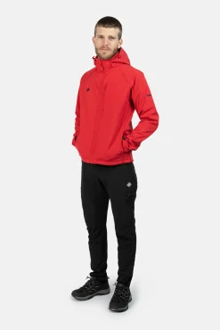 Izas Chaqueta Cortavientos Softshell Haiti Rojo Outlet
