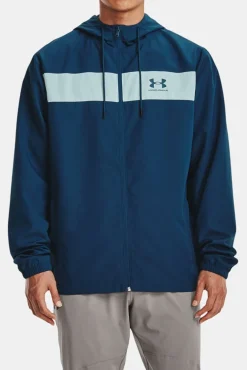 Under Armour Chaqueta Cortavientos Turquesa Outlet