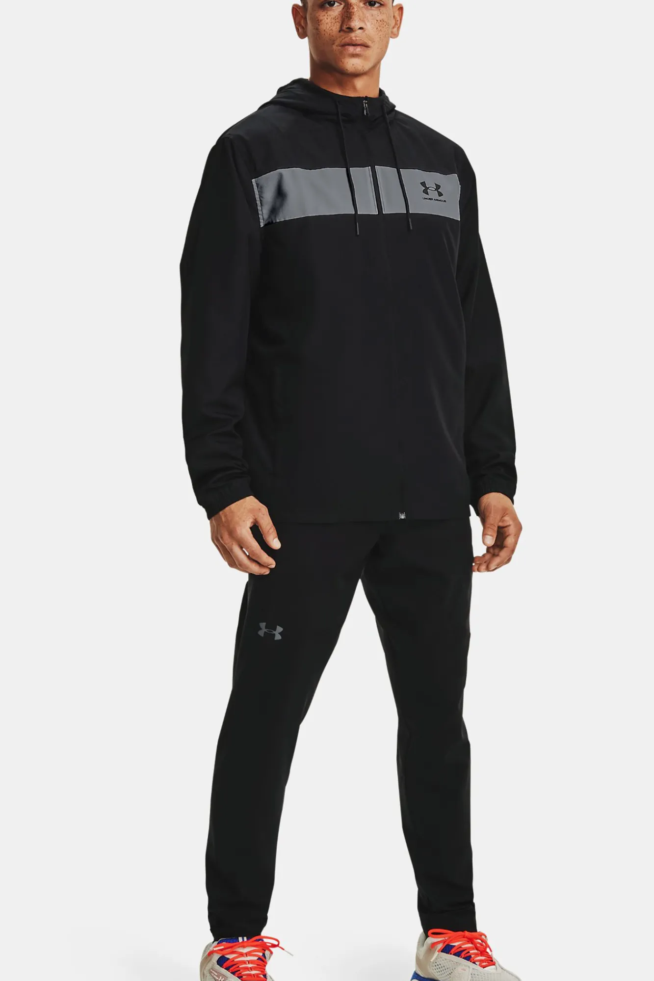 Under Armour Chaqueta Cortavientos Negro Hot