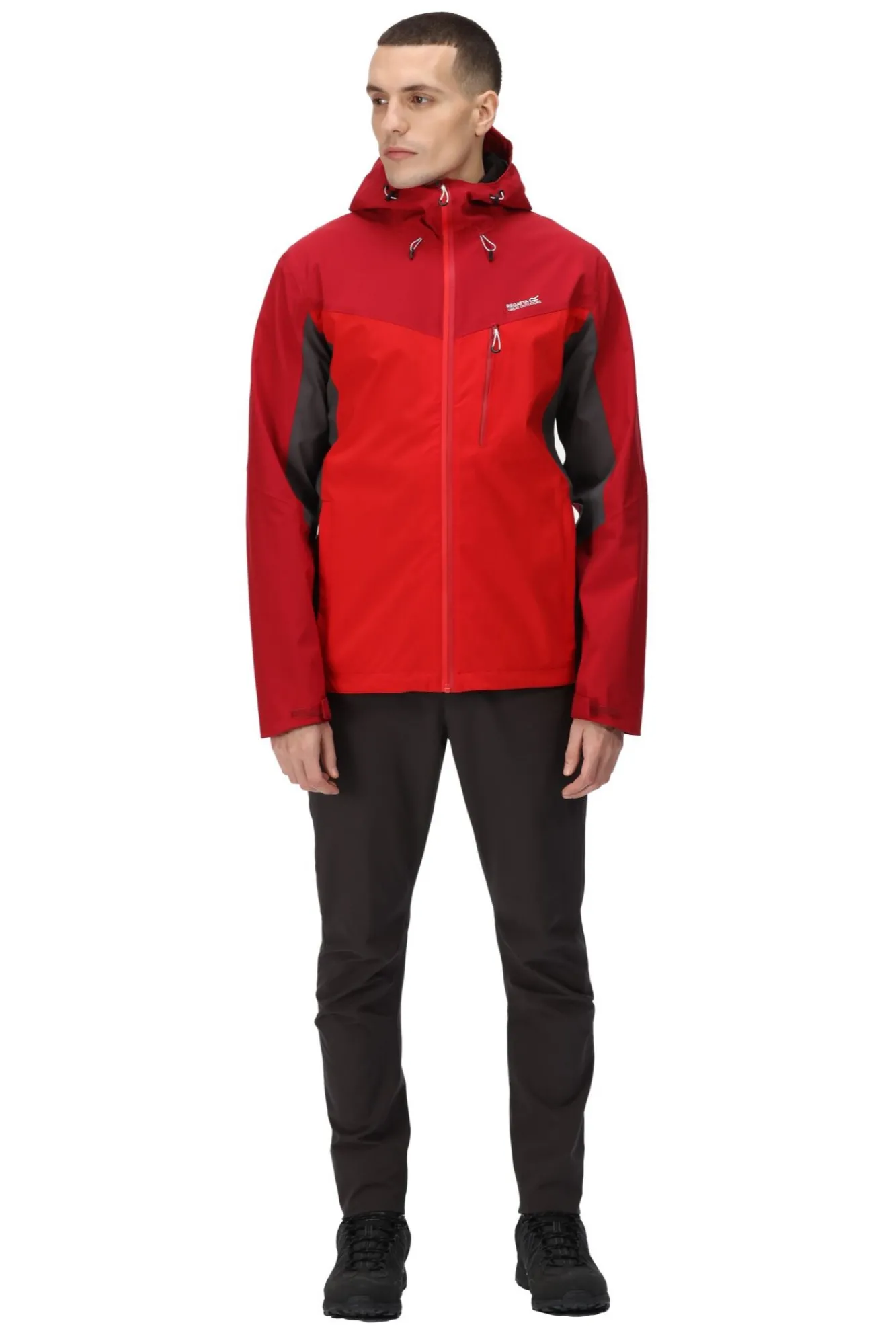 Regatta Chaqueta Impermeable Birchdale Rojo Outlet