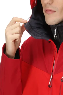 Regatta Chaqueta Impermeable Birchdale Rojo Outlet
