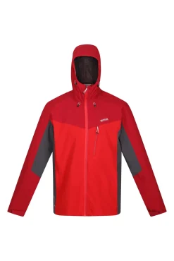 Regatta Chaqueta Impermeable Birchdale Rojo Outlet