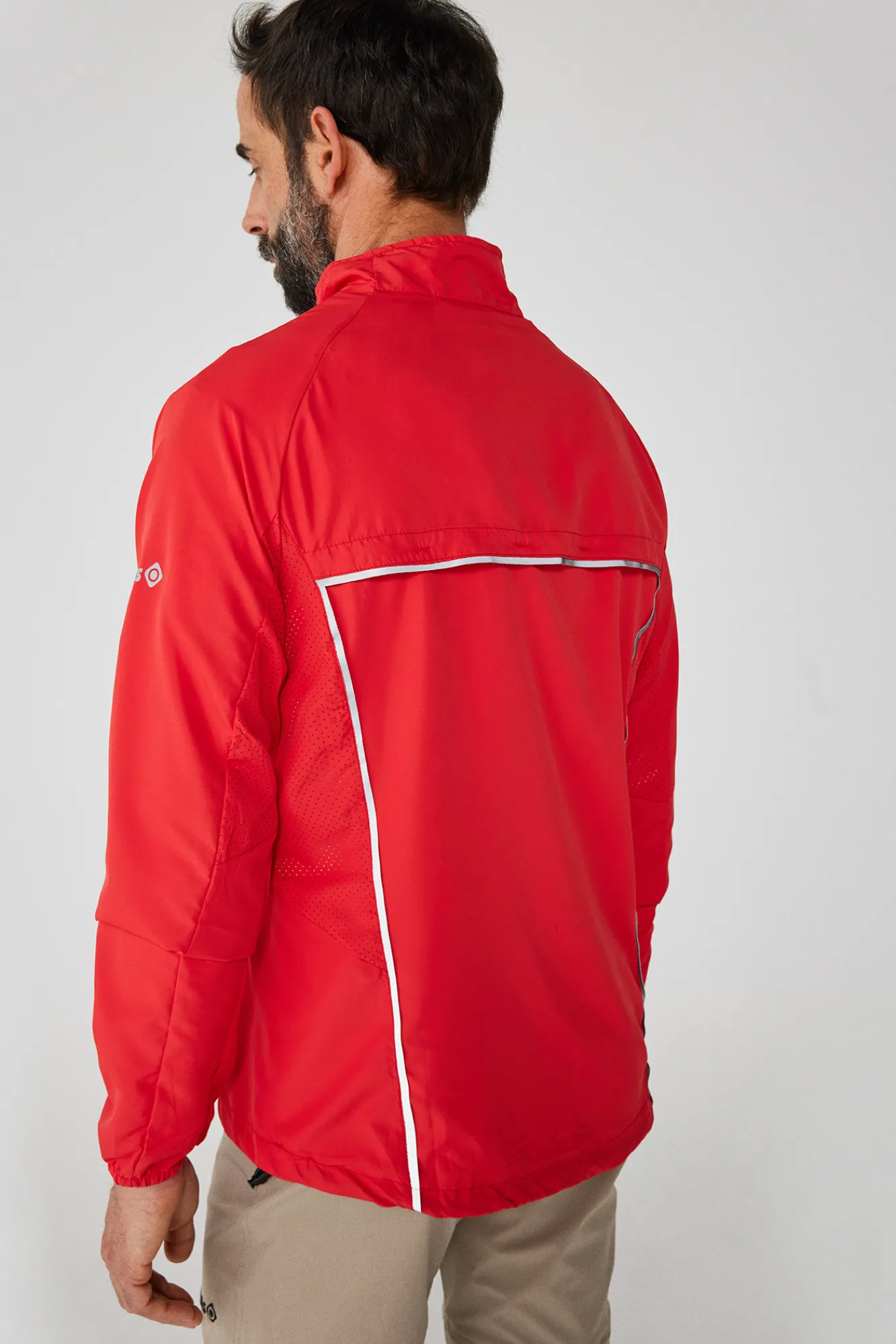 Izas Chaqueta Ligera Y Funcional De Running Y Trekking Rojo Clearance